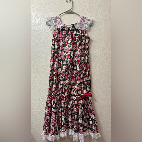 Liberty House Dresses & Skirts - Liberty House Lace Trim Muu